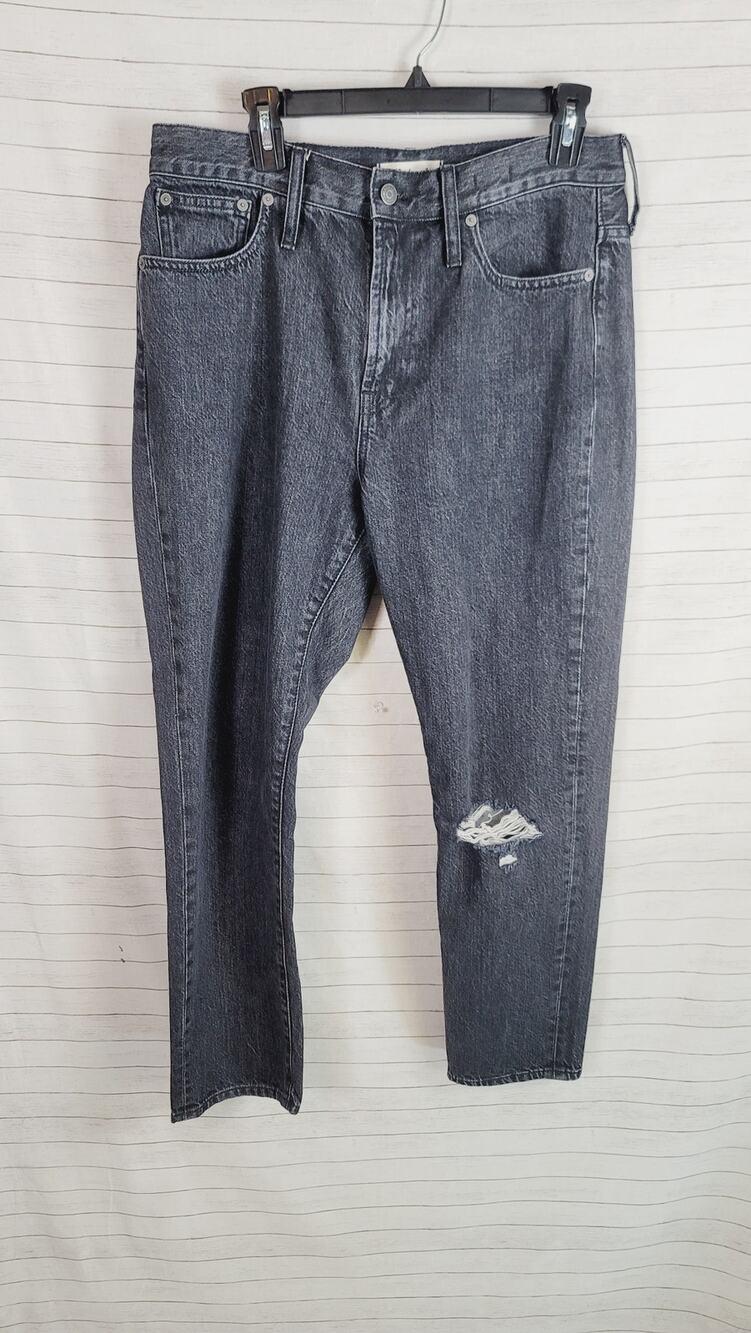 Madewell The Perfect Vintage Jean in Faded Black, sz 30